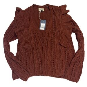 New NWT Universal Threads Cottagecore Boho Chunky Cardigan Medium